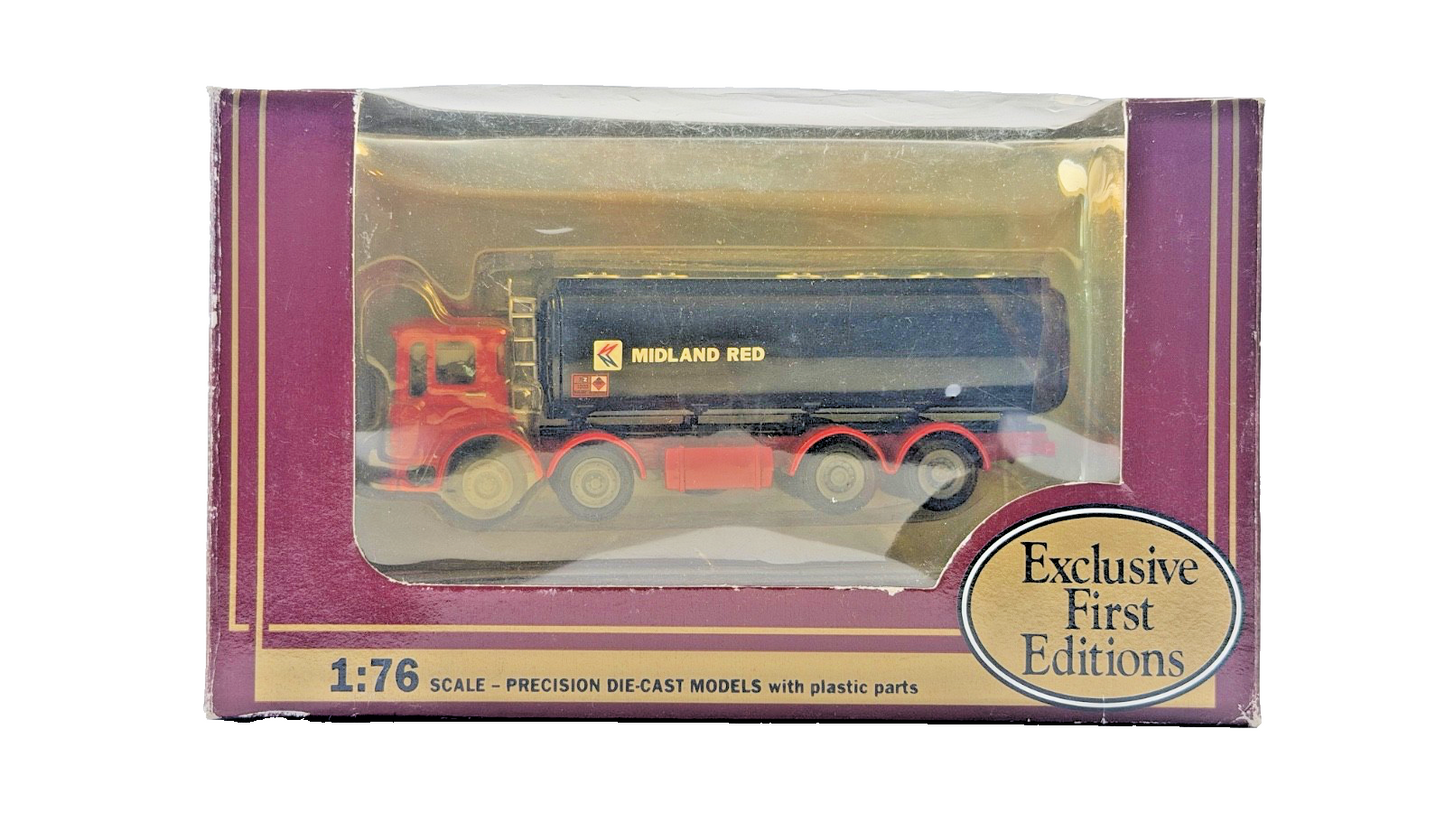 EFE 1/76 SCALE - 13801 - AEC ERGO 4XL TANKER MIDLAND RED - BOXED