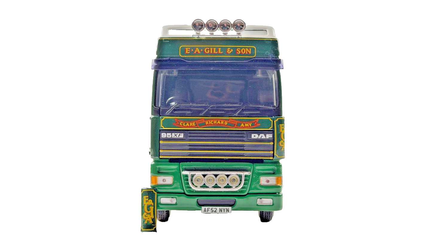 CORGI 1/50 SCALE DIECAST DAF 95XF E A GILL & SON 4X2 TRACTOR UNIT UNBOXED