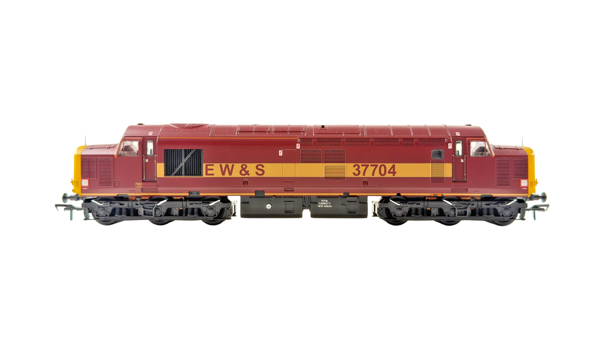 BACHMANN OO GAUGE - 32-390DBDS - CLASS 37/7 DIESEL 37704 EW&S EWS DCC SOUND
