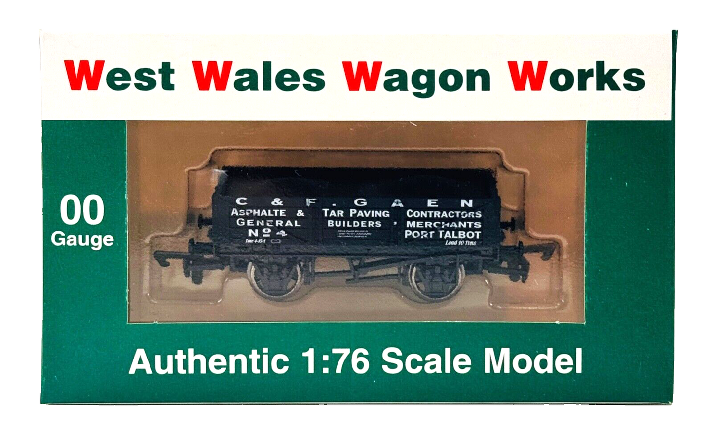 DAPOL 00 GAUGE - C&F GAEN OF PORT TALBOT WAGON NO.4 (LIMITED EDITION)