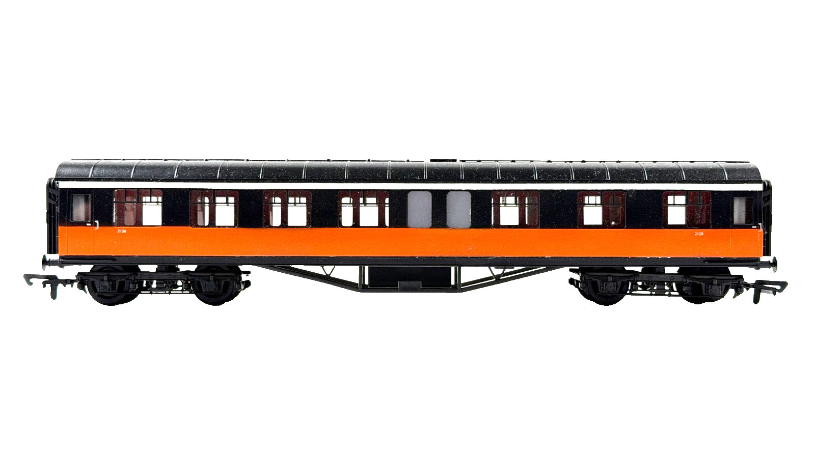 SILVER FOX MODELS OO GAUGE - CIE IRISH RAIL BLACK OVER ORANGE CORRIDOR 3RD 2128