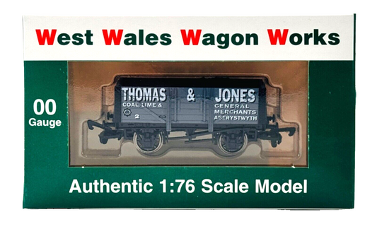 DAPOL 00 GAUGE - THOMAS & JONES COAL LIME MERCHANT ABERYSTWYTH (LIMITED EDITION)