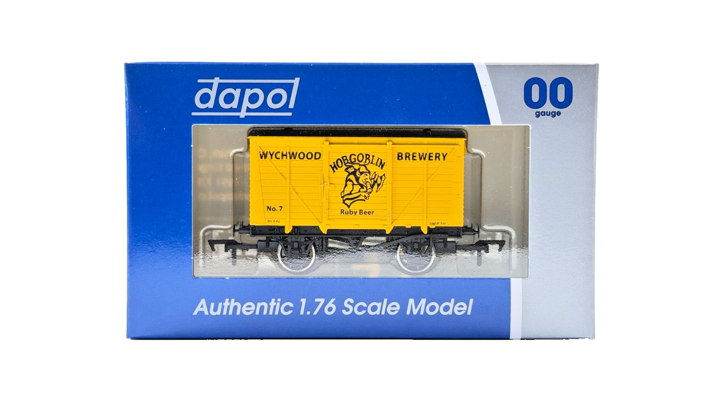 DAPOL 00 GAUGE - WYCHWOOD BREWERY HOBGOBLIN RUBY BEER NO.7 (LIMITED EDITION)