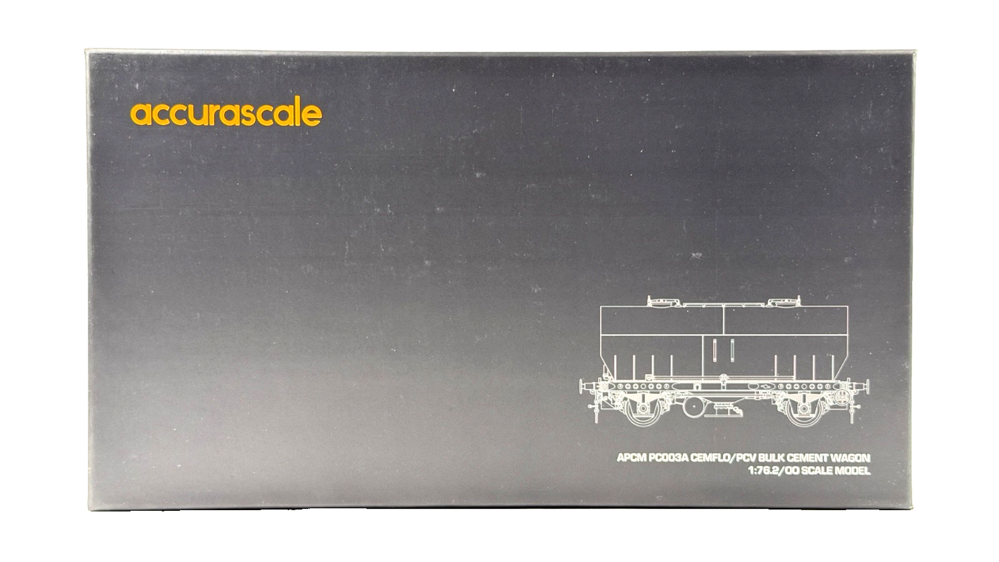 ACCURASCALE OO GAUGE - ACC1051-PCV-B - CEMFLO PCV BULK CEMENT WAGON PRE TOPS