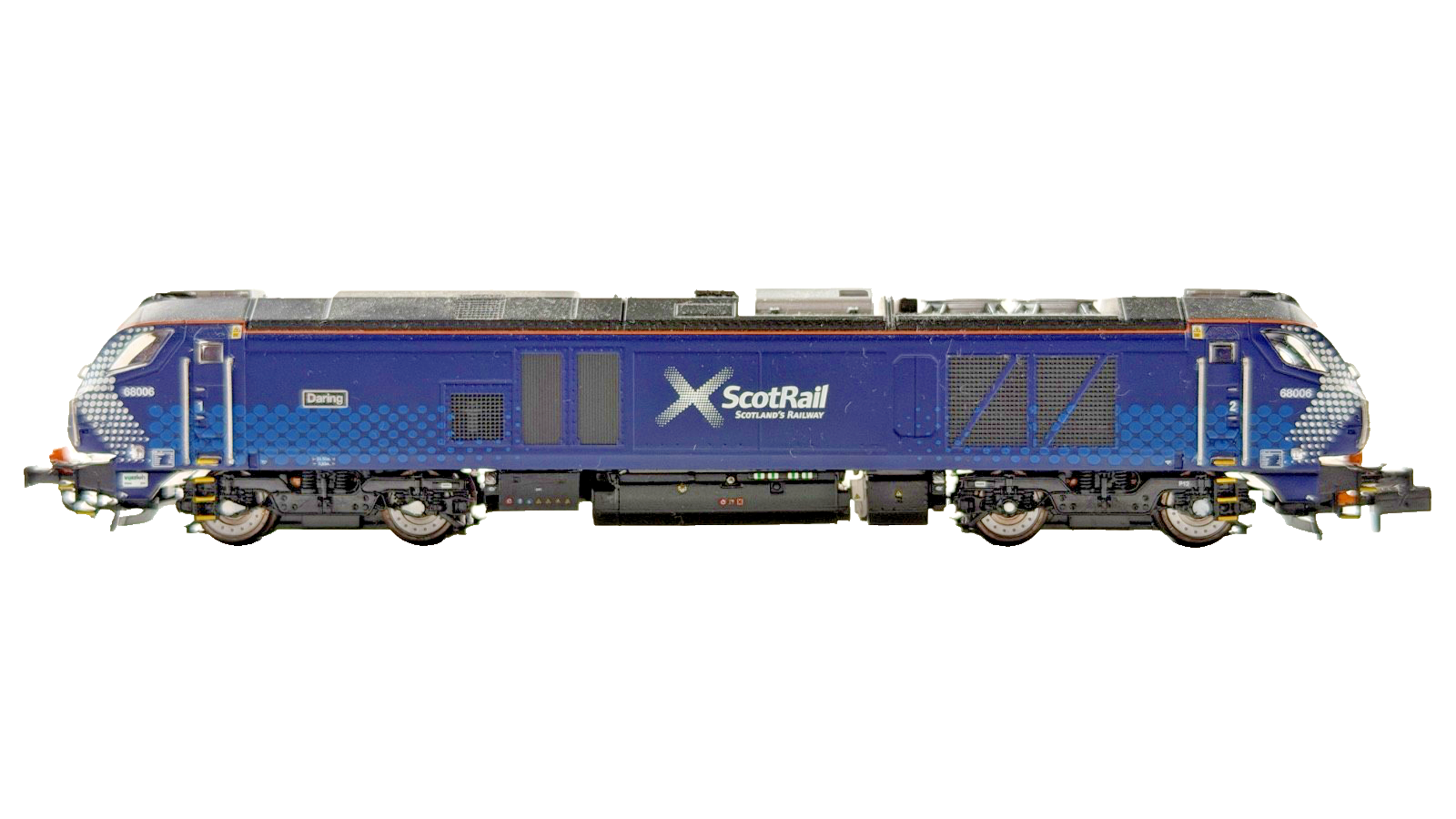 DAPOL N GAUGE - 2D-022-005S - CLASS 68 DIESEL 68006 SCOTRAIL DARING DCC SOUND