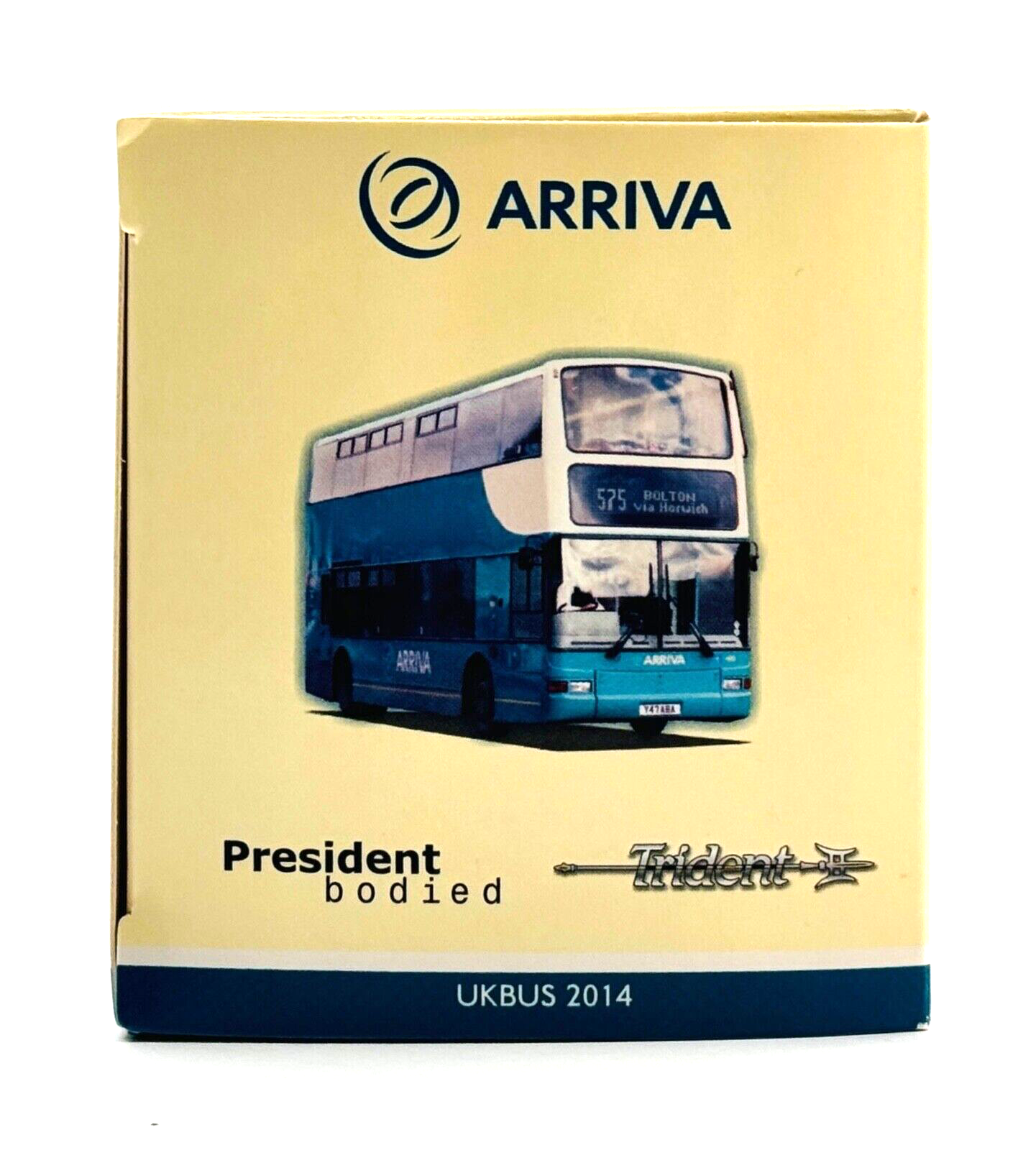 CREATIVE MASTER NORTHCORD 1/76 - UKBUS2014 - PRESIDENT TRIDENT ARRIVA WIGAN MINT