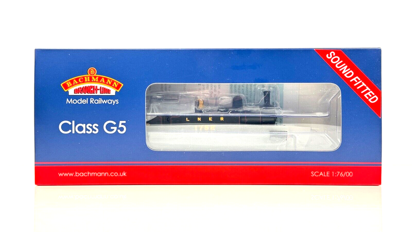 BACHMANN 00 GAUGE - 35-252ZSF - NER CLASS O (G5) TANK 1752 LNER BLACK DCC SOUND