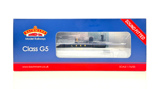 BACHMANN 00 GAUGE - 35-252ZSF - NER CLASS O (G5) TANK 1752 LNER BLACK DCC SOUND