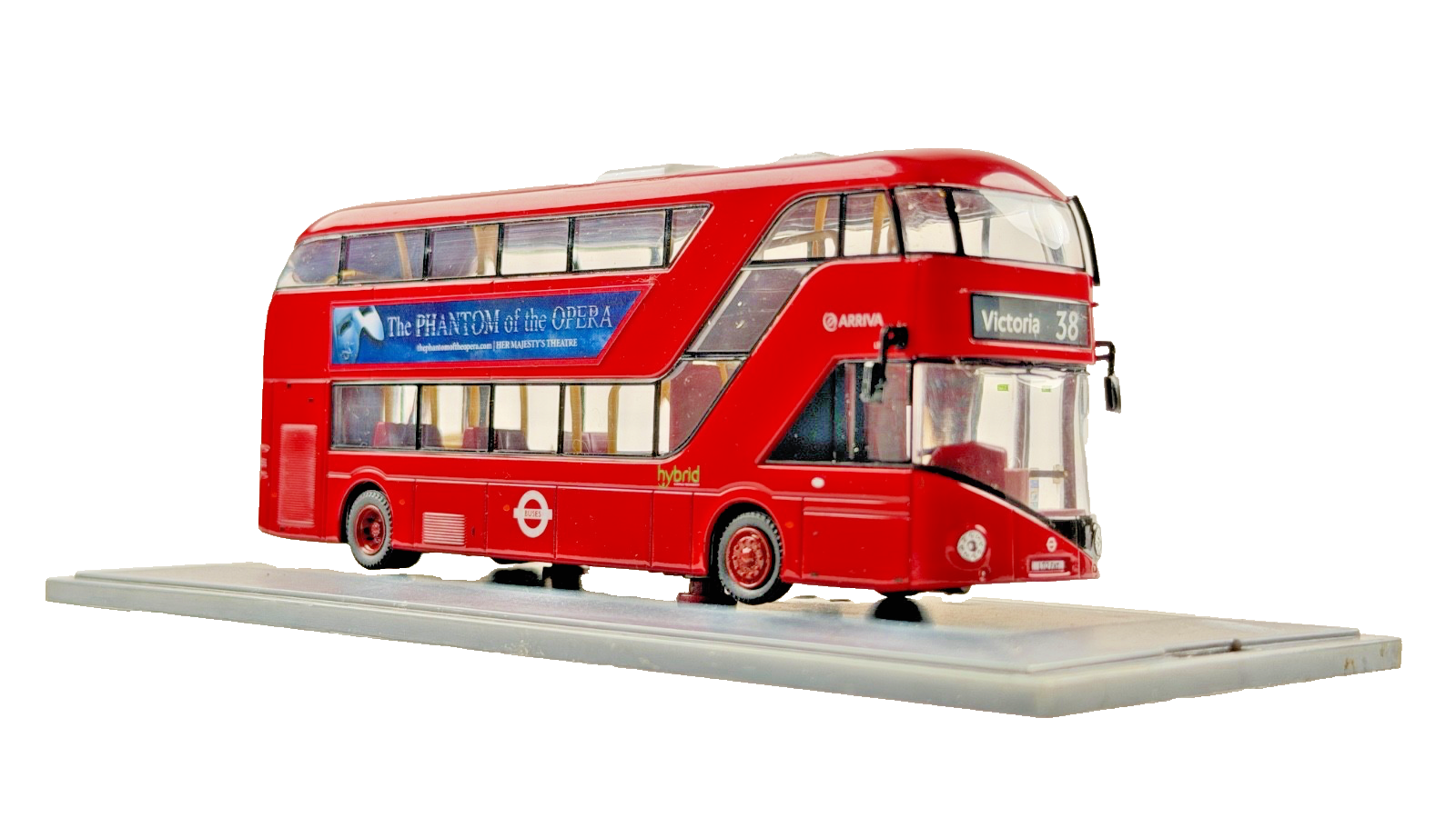 CORGI OOC 1/76 SCALE - OM46608 - NEW BUS FOR LONDON PHANTOM OF THE OPERA BOXED