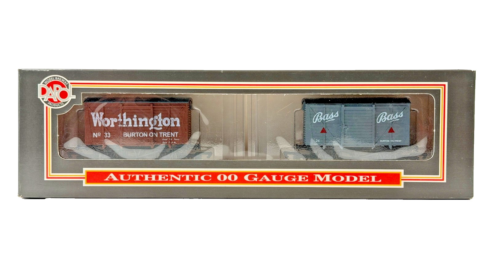 DAPOL 00 GAUGE - BASS WORTHINGTON BURTON ON TRENT 24 33 TWIN (LIMITED EDITION)