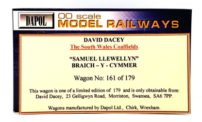 DAPOL 00 GAUGE - SAMUEL LLEWELLYN BRIDGEND SOUTH WALES 122 (DAVID DACEY LTD ED)