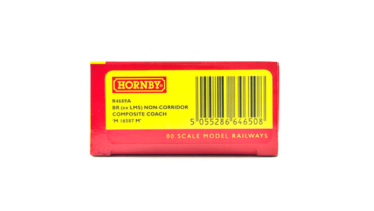 HORNBY 00 GAUGE - R4689A - BR (EX LMS) NON CORRIDOR COMPOSITE COACH 'M16587M'