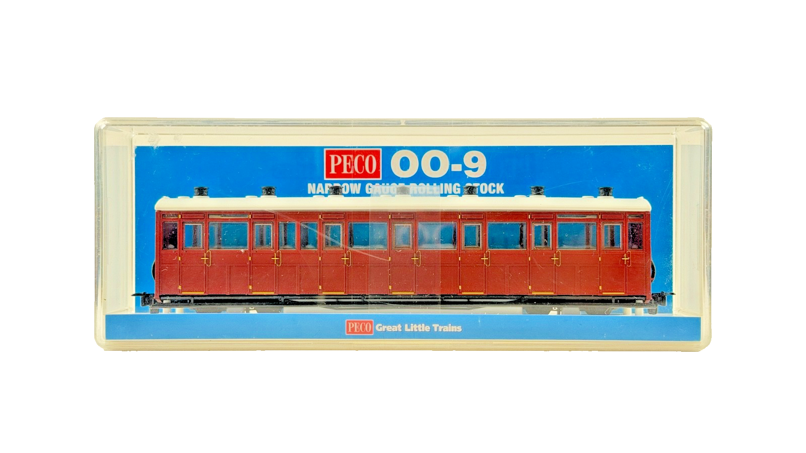 PECO OO9 SCALE - GR-440U - ALL THIRD COACH L&B LIVERY UNLETTERED INDIAN RED