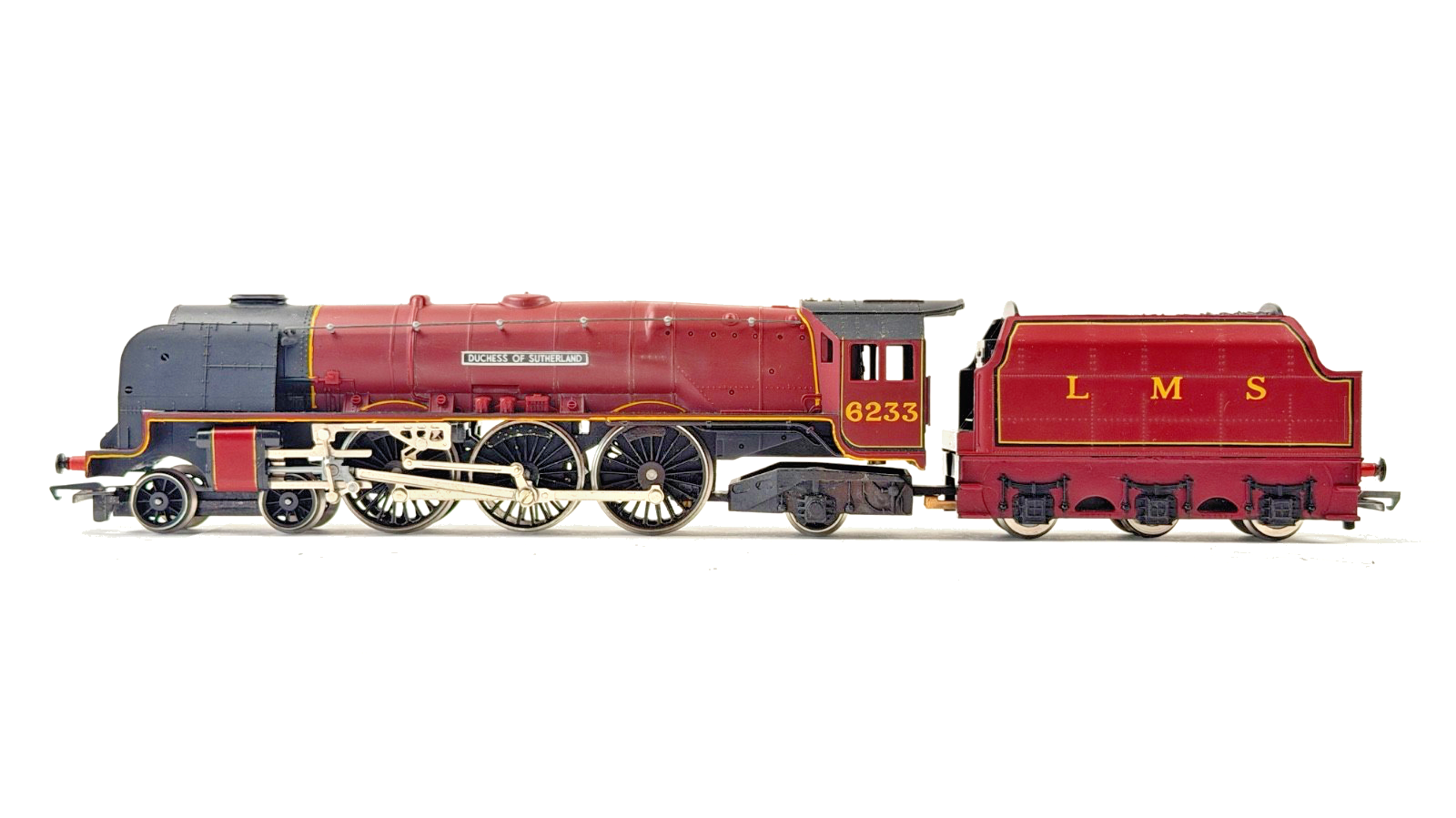 HORNBY 00 GAUGE - LMS MAROON 4-6-2 DUCHESS OF SUTHERLAND 6233 SPARES REPAIRS