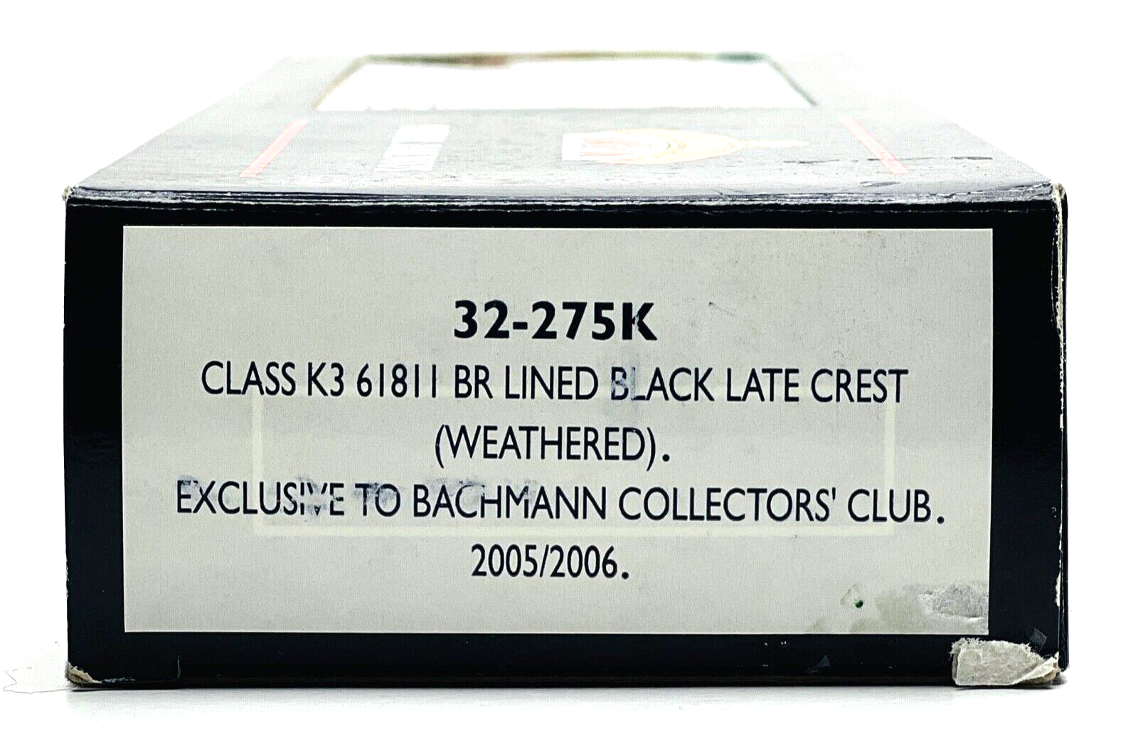BACHMANN 00 GAUGE - 32-275K - CLASS K3 61811 BR LINED BLACK WEATHERED CLUB LOCO