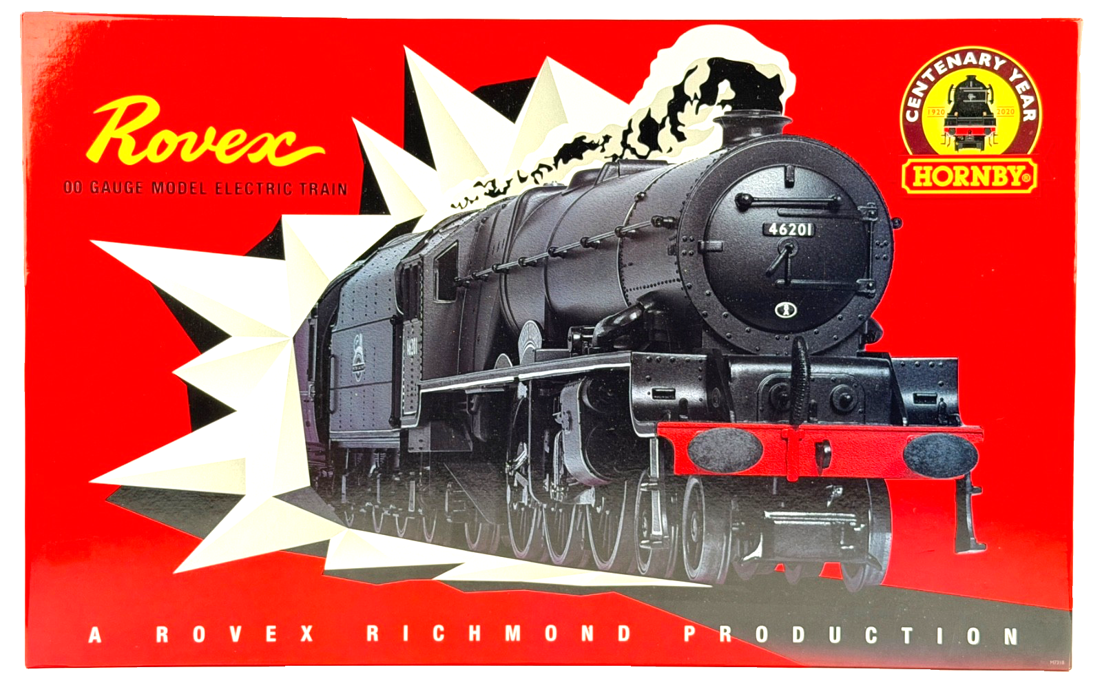 HORNBY OO GAUGE - R1251M - CELEBRATING 100 YEARS OF HORNBY PRINCESS TRAIN SET
