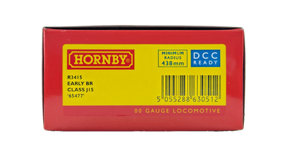 HORNBY OO GAUGE - R3415 - EARLY BR BLACK CLASS J15 LOCOMOTIVE 65477 BOXED