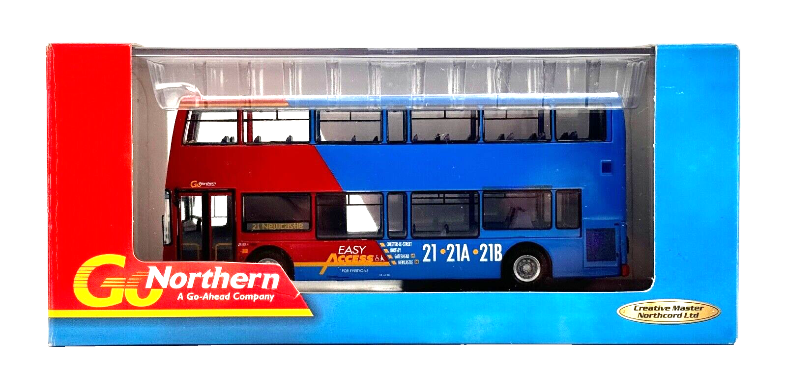 CMNL NORTHCORD 1/76 SCALE - UKBUS2009 - GO NORTHERN PRESIDENT BODIED TRIDENT BUS