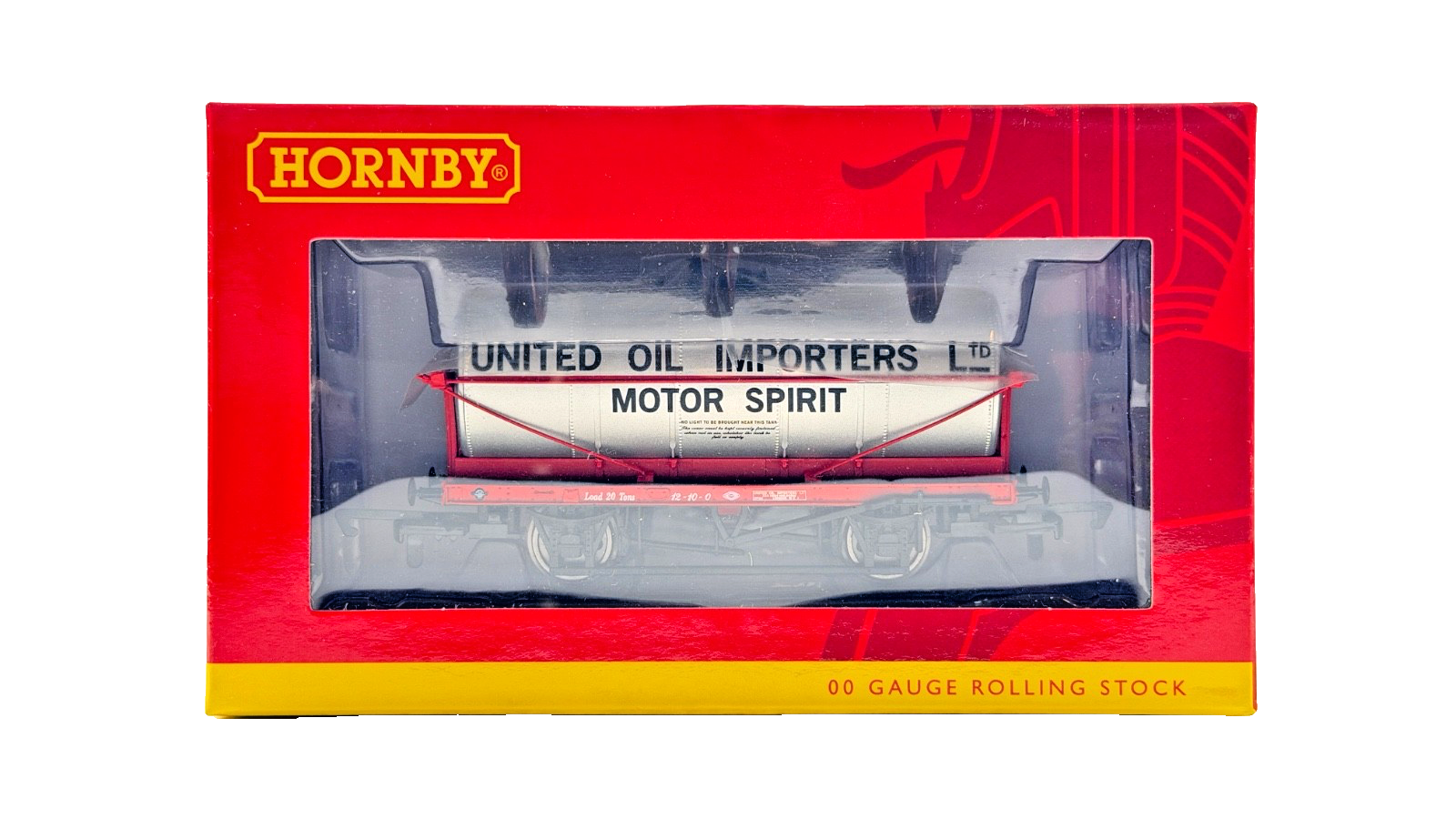 HORNBY OO GAUGE - R60293 - 20 TON TANKER UNITED OIL IMPORTERS NO.44 BOXED