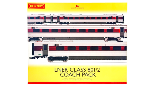 HORNBY 00 GAUGE - R40350 - LNER AZUMA CLASS 801/2 FOUR COACH PACK - NEW BOXED