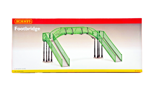 HORNBY OO GAUGE - R076 - PLASTIC KIT (TO BUILD) STATION FOOTBRIDGE - NEW