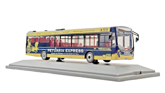 CORGI OOC 1/76 SCALE - OM46707A - WRIGHT ECLIPSE 2 EAST YORKSHIRE PETUARIA BOXED