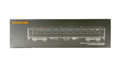 ACCURASCALE OO GAUGE - ACC2685-TSO - BR MK2C TSO OPEN SECOND BR BLUE INTERCITY