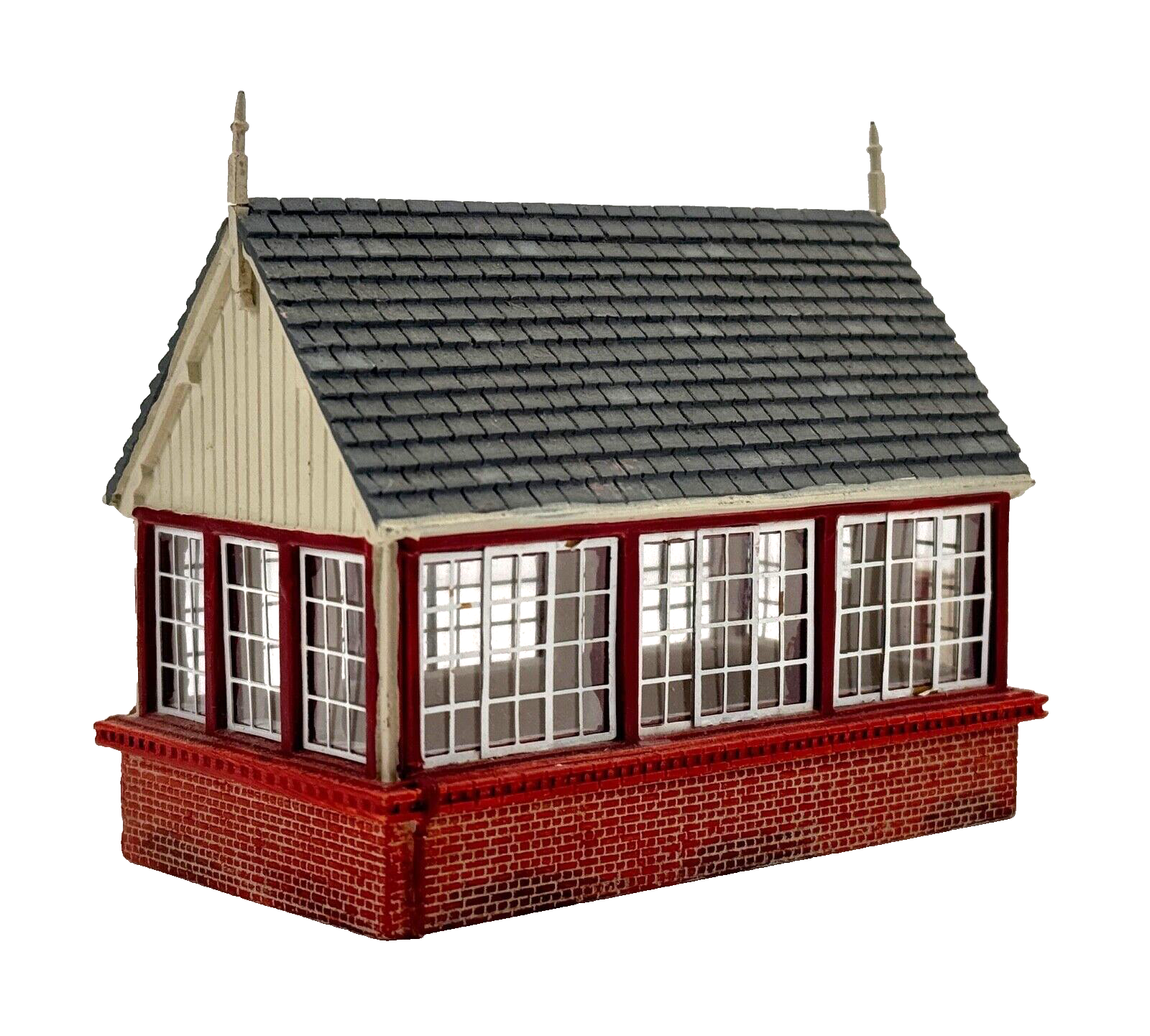 HORNBY 00 GAUGE SKALEDALE - R9634 - GREAT NORTHERN PLATFORM SIGNAL BOX - UNBOXED