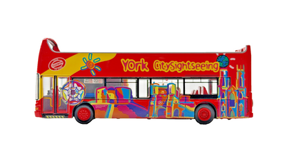 CMNL UKBUS 0006 1/76 SCALE - YORK CITY SIGHTSEEING DOUBLE DECKER BUS UNBOXED