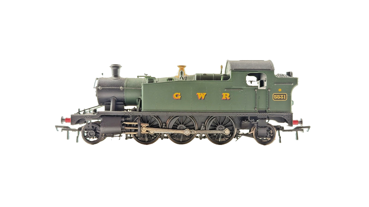 BACHMANN OO GAUGE - 32-135 - 4575 PRAIRIE TANK LOCOMOTIVE 5531 GWR GREEN BOXED
