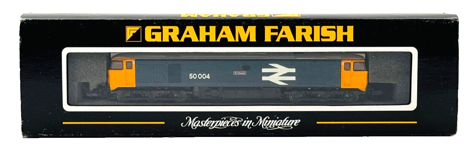 GRAHAM FARISH N GAUGE - 371-251 - CLASS 50 DIESEL 50004 LARGE LOGO 'ST VINCENT'