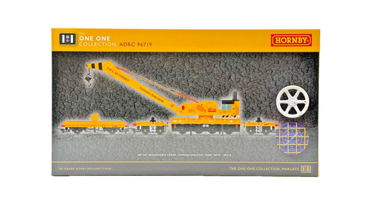 HORNBY 00 GAUGE - R60123 - BR. 50T BREAKDOWN CRANE COWANS SHELDON ADRC 96719