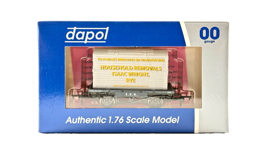 DAPOL 00 GAUGE - ISAAC WRIGHT RYE HOUSEHOLD REMOVALS CONFLAT (LIMITED EDITION)