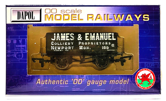 DAPOL 00 GAUGE - JAMES & EMANUEL NEWPORT 189 (PONTYPOOL BLAENAVON LIMITED ED)