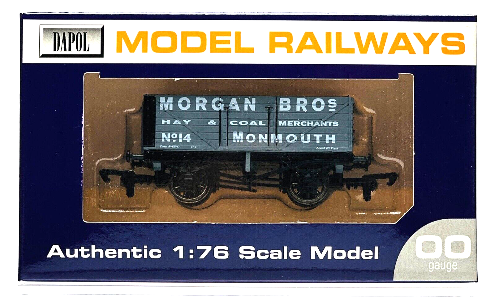 DAPOL 00 GAUGE - 'MORGAN BROS HAY & COAL MERCHANTS NO.14' (LIMITED EDITION)