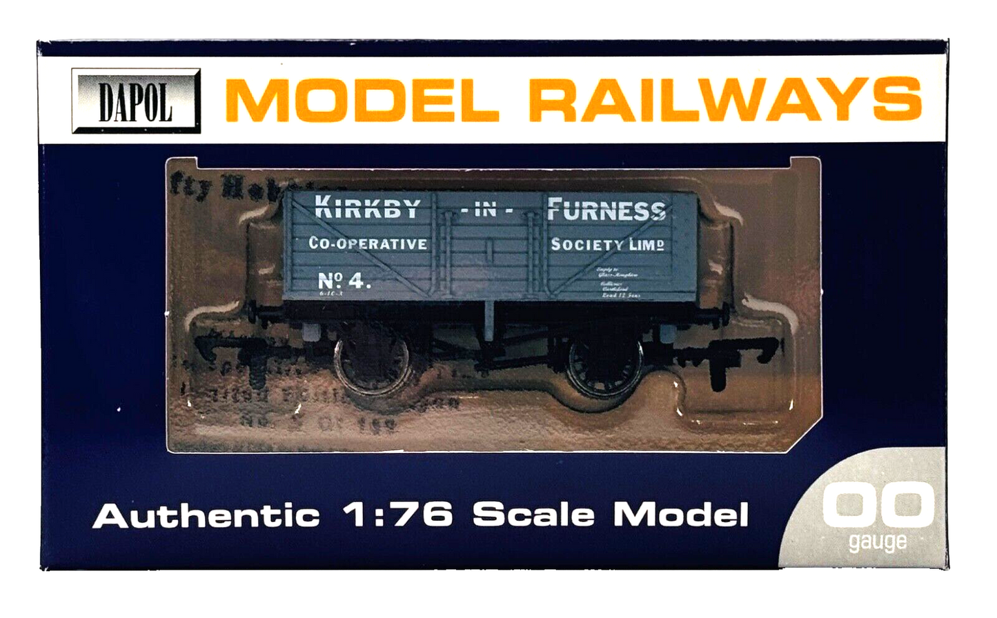 DAPOL 00 GAUGE - KIRKBY IN FURNESS COOPERATIVE SOCIETY NO.4 (LIMITED EDITION)