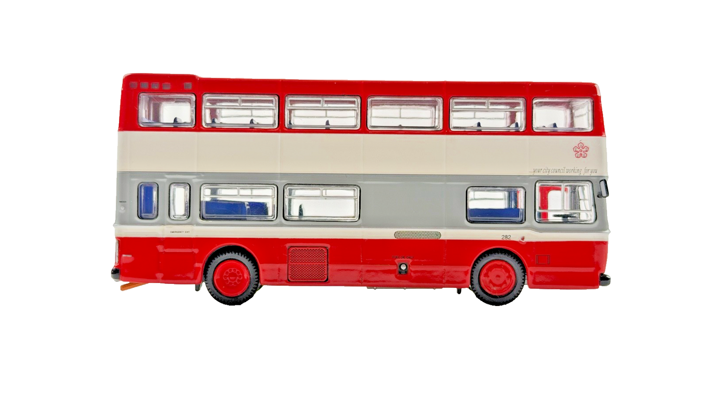 BRITBUS 1/76 SCALE - SCANIA MCW METROBUS LEICESTER CITY BUS RUSHEY MEAD UNBOXED