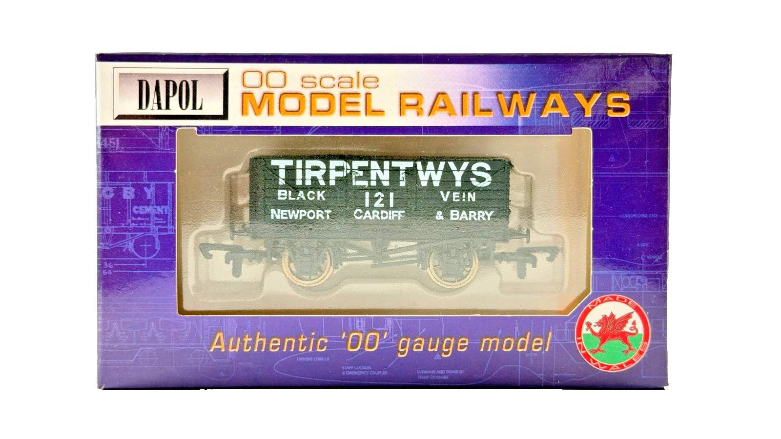 DAPOL 00 GAUGE - TIRPENTWYS BLACK VEIN NEWPORT CARDIFF BARRY (LIMITED EDITION)