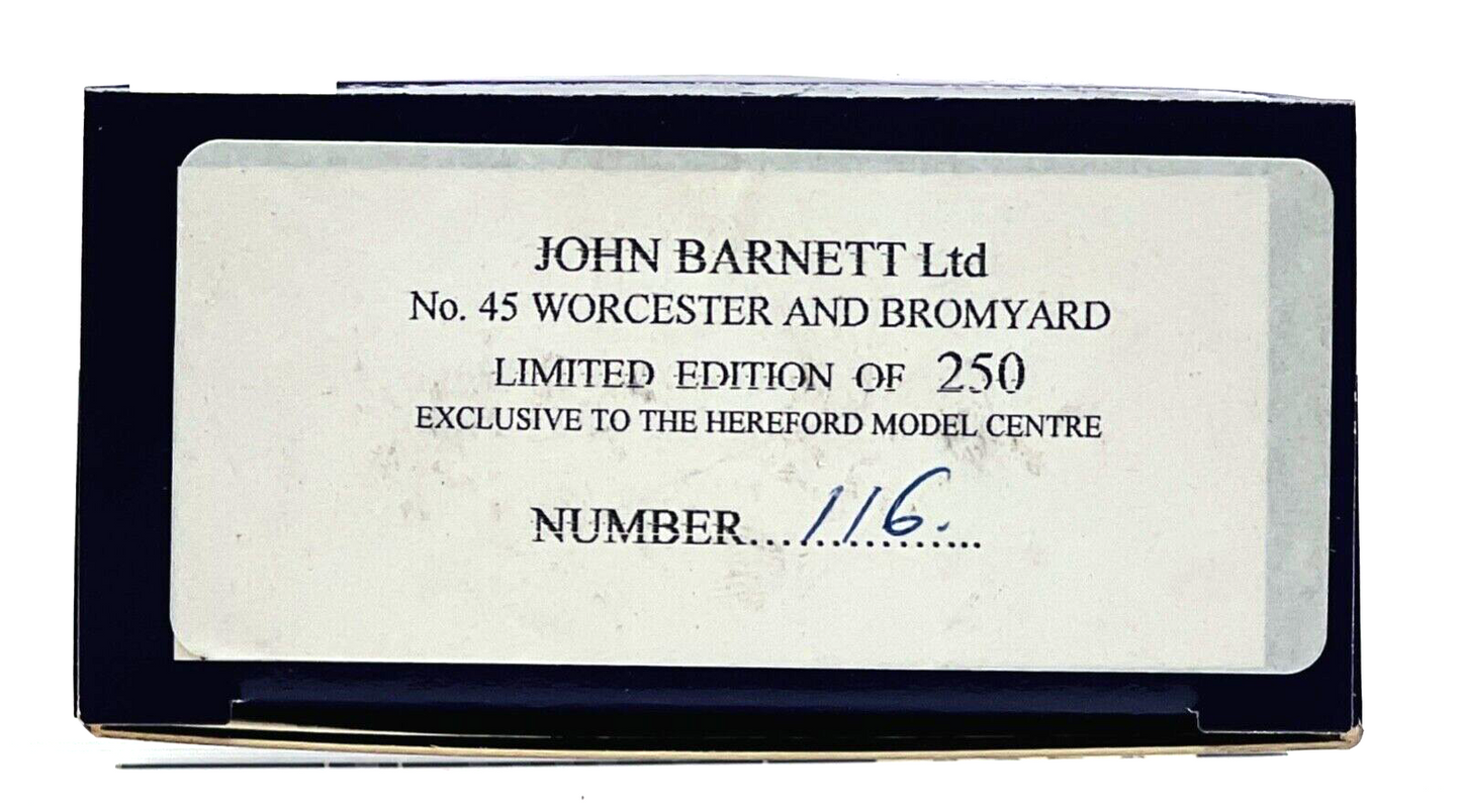 DAPOL 00 GAUGE - 'JOHN BARNETT WORCESTER & BROMYARD NO.45' (LIMITED EDITION)