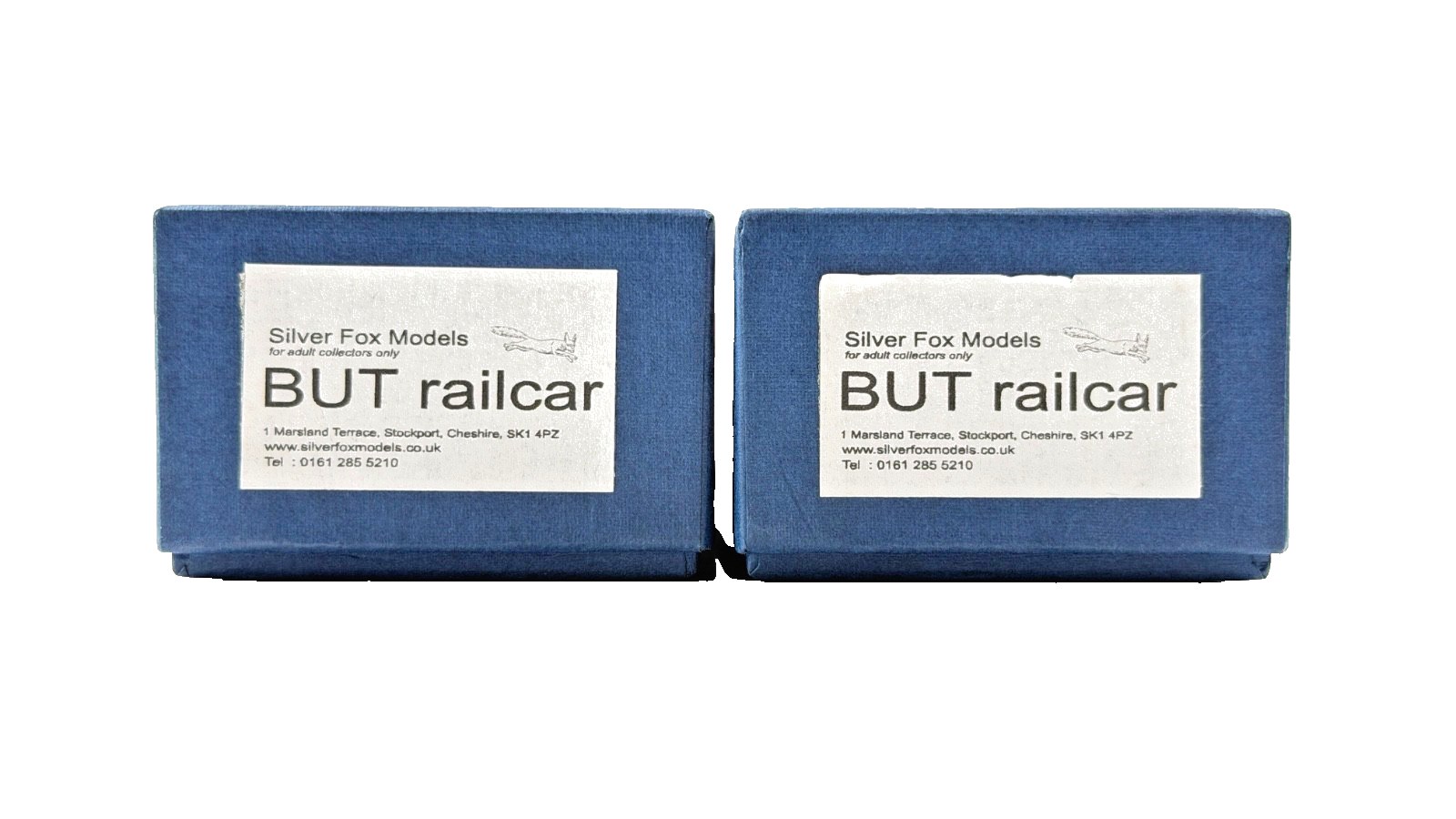 SILVER FOX MODELS OO GAUGE - IRISH RAIL ORANGE & BLACK BUT CLASS 700 RAILCAR SET