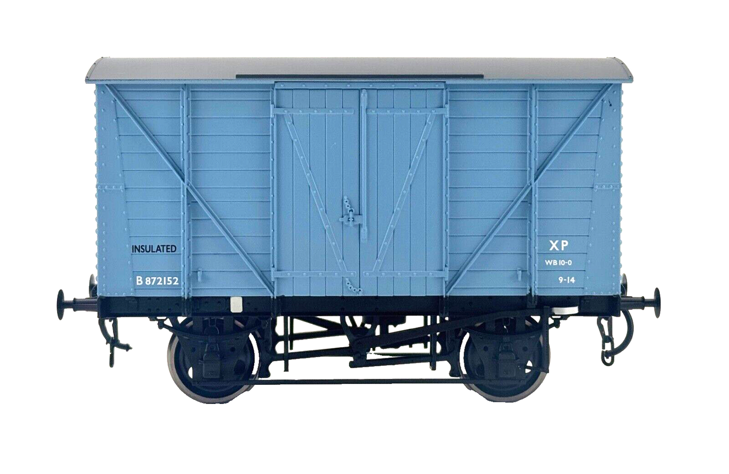 DAPOL O GAUGE - 7F-057-002 - BR INSULATED VAN BLUE WAGON B872452 - BOXED