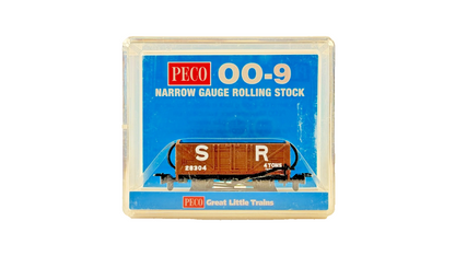 PECO OO9 SCALE - GR-201C - OPEN WAGON SR SOUTHERN BROWN LIVERY NO.28304