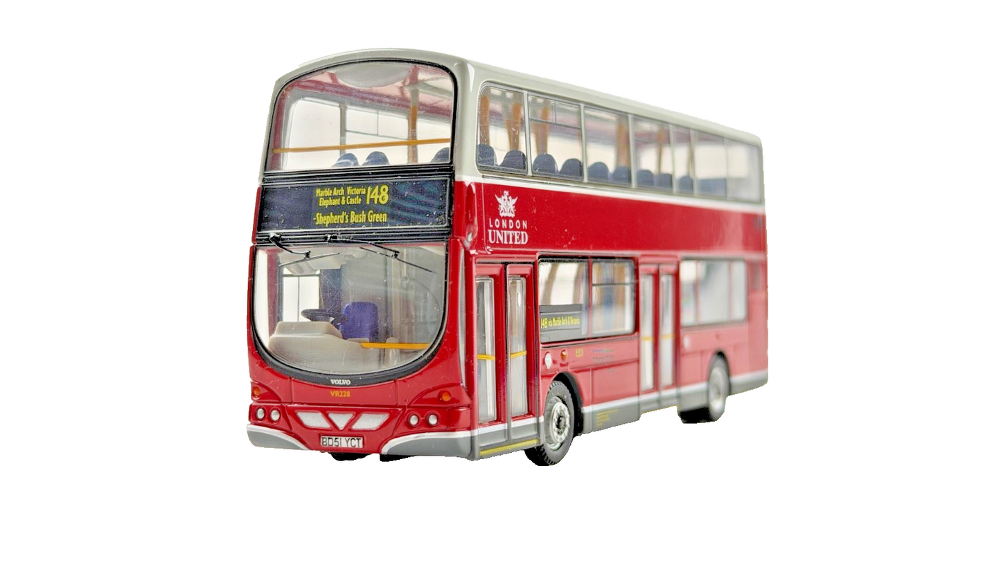 CORGI 1/76 SCALE - WRIGHT ECLIPSE GEMINI LONDON UNITED SHEPHERDS BUSH UNBOXED