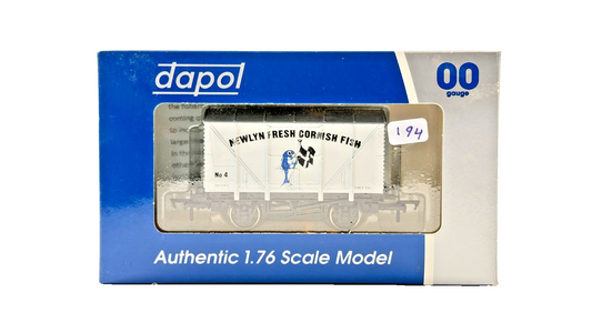 DAPOL 00 GAUGE - NEWLYN FRESH CORNISH FISH VENT VAN NO.4 (LIMITED EDITION)