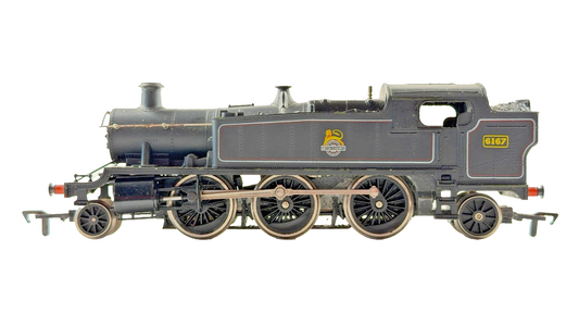 *SPARES* AIRFIX OO GAUGE 54151 - BR BLACK PRAIRIE TANK 6167 LOCOMOTIVE