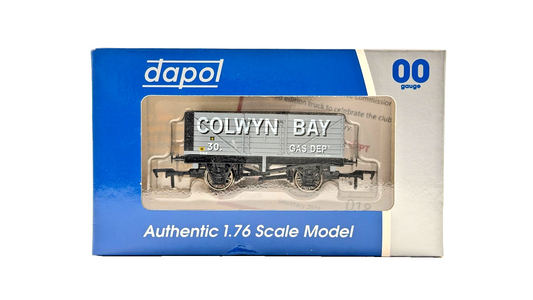 DAPOL 00 GAUGE - COLWYN BAY GAS DEPARTMENT WAGON NO.30 (LIMITED EDITION)