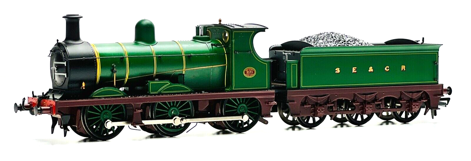 BACHMANN 00 GAUGE - 31-463 - C CLASS '271' SE&CR SECR LINED GREEN - BOXED