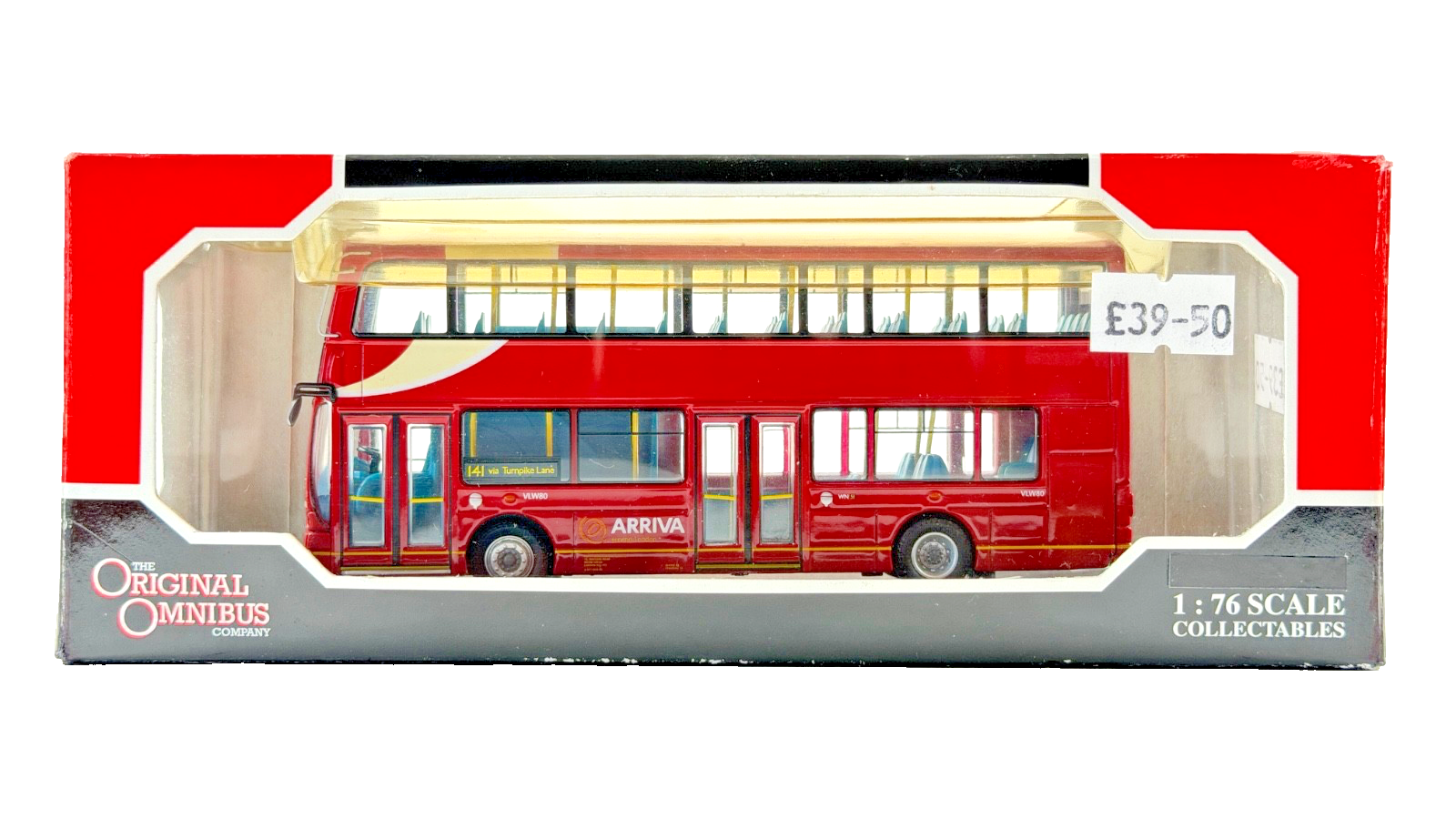 CORGI OOC 1/76 SCALE - OM41202 - WRIGHT ECLIPSE GEMINI ARRIVA LONDON - BOXED