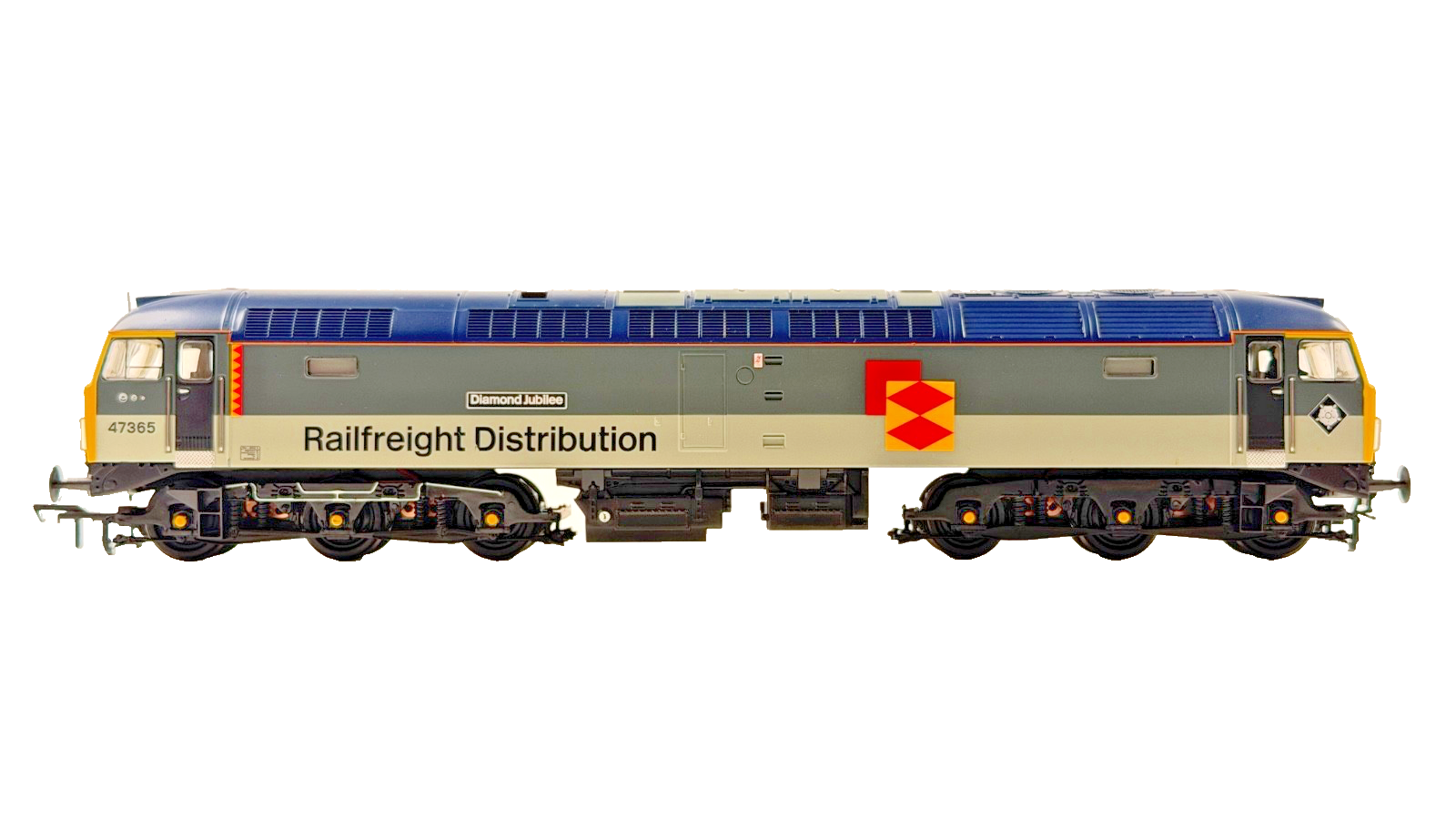 BACHMANN 00 GAUGE - 32-816 - CLASS 47 DIESEL 47365 DIAMOND JUBILEE RAILFREIGHT