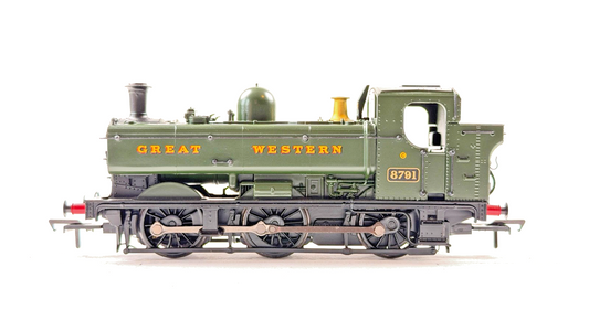 BACHMANN 00 GAUGE - 32-204A - GWR 8750 TANK 8791 GWR GREEN (GREAT WESTERN) BOXED